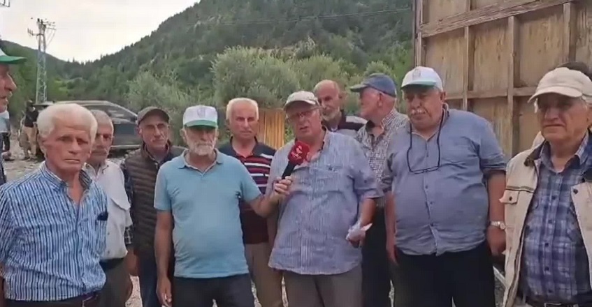 Artvin Şavşat'ta yurttaşlar, HES keşif heyetine tepki gösterdi