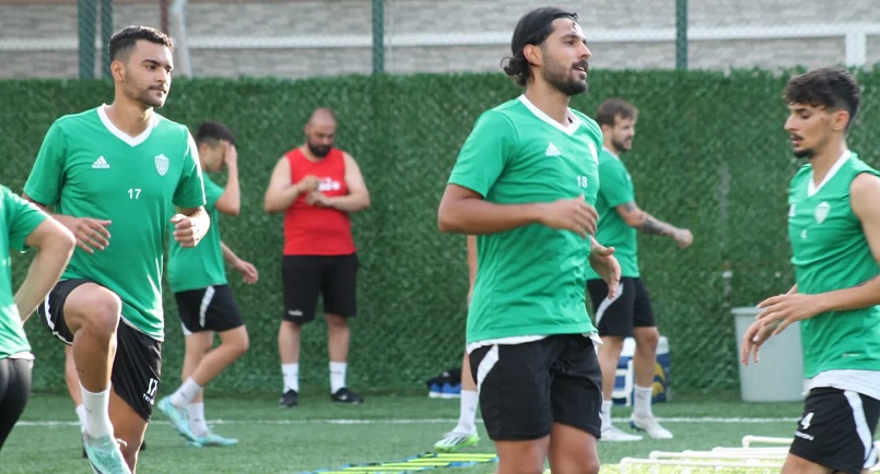 Çayelispor Sahaya İndi