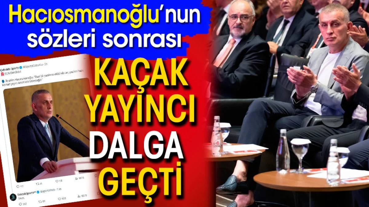 Kaçak yayıncı Hacıosmanoğlu ile dalga geçti