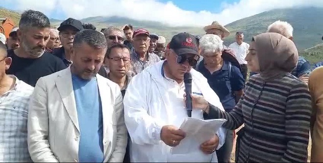 Ordu’nun Göndeliç Dağı’nda yapılmak istenen kayak merkezine yöre halkı tepki gösterdi