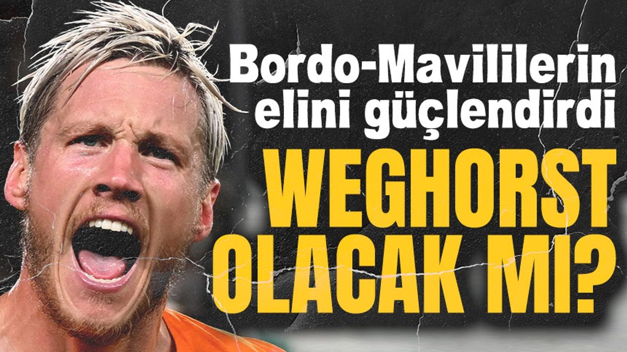 Trabzonspor'da Wout Weghorst Transferinde Son Durum
