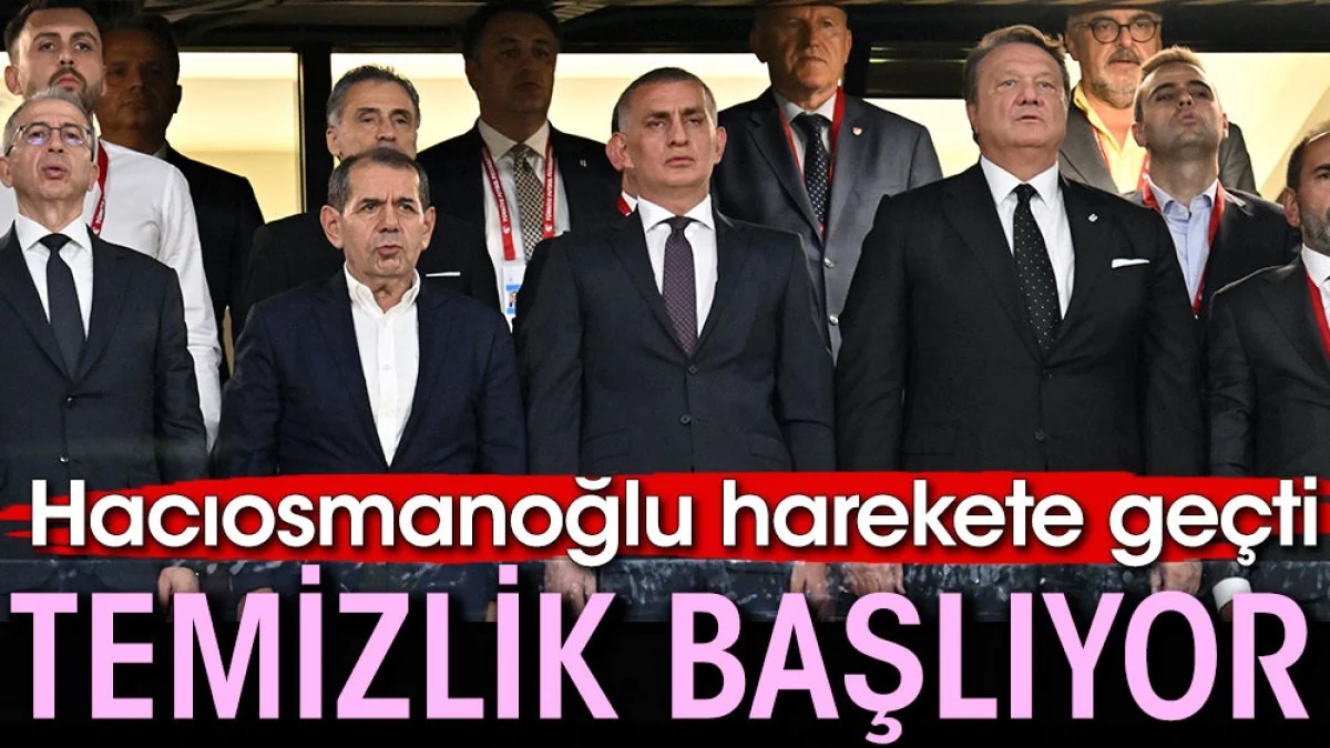 Hacıosmanoğlu temizlik yapacak