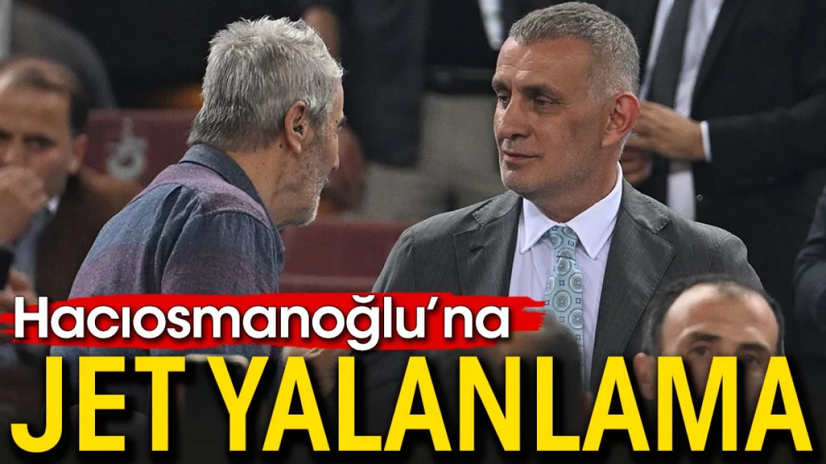 Hacıosmanoğlu yalanlandı