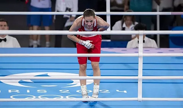 BUSE NAZ ÇAKIROĞLU HAKEM KURBANI OLDU VE ALTIN MADAYLAYI KAÇIRDI