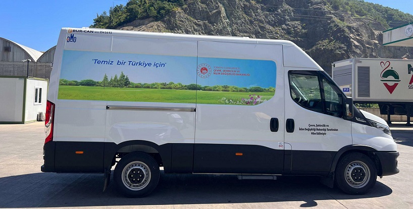 Giresun Belediyesi'ne sıfır atık için hibe araç