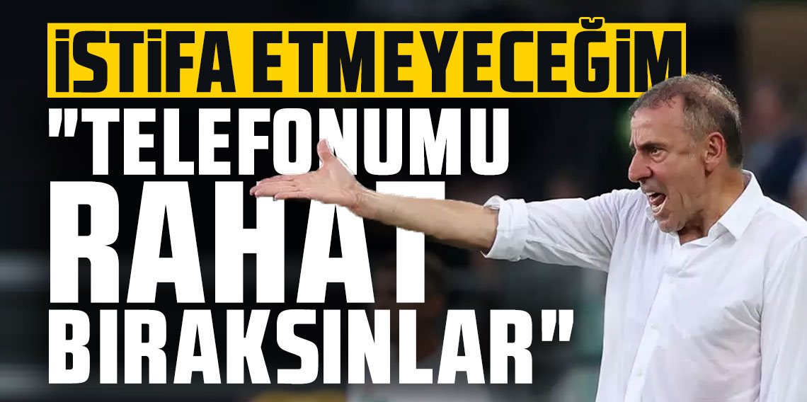 Trabzonspor'da Avcı'dan Flaş Sözler! 