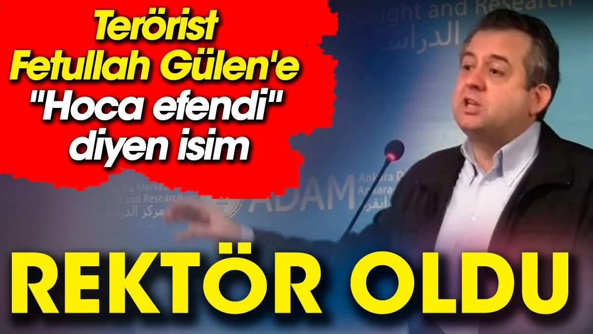 Terörist Fetullah Gülen'e 