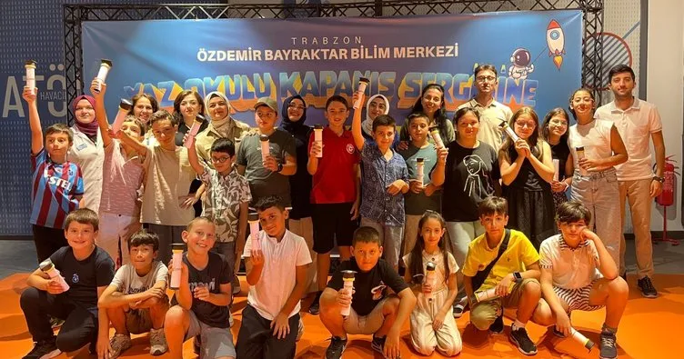 Geleceğin bilim insanları Trabzon Özdemir Bayraktar Bilim Merkezi'nde yetişiyor