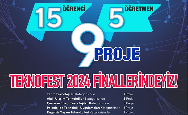 SANKO Okulları, TEKNOFEST 2024 Finallerine Dokuz Projeyle Katılacak