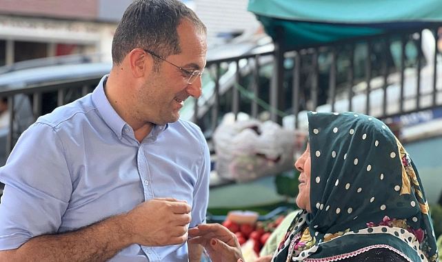Başkan Osman Nuri Ekim, Yenilenen Akçaabat Salı Pazarı Esnafını Ziyaret Etti