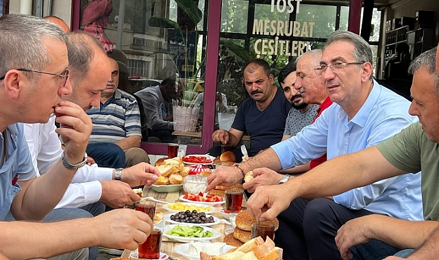 BAŞKAN AZİZOĞLU ESNAFI DİNLEDİ