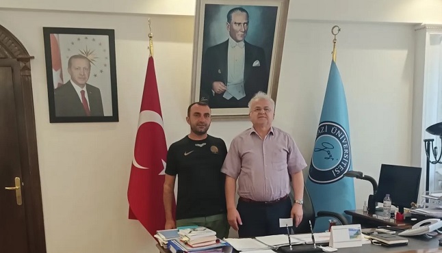 Çınar’dan eski Başkan Kasap’a Ziyaret