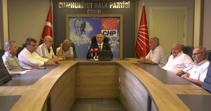 CHP'li Tahtasız: “Çorum’da esnafa 60 milyon ipotekli olan alanın tahsisi yapılmış”