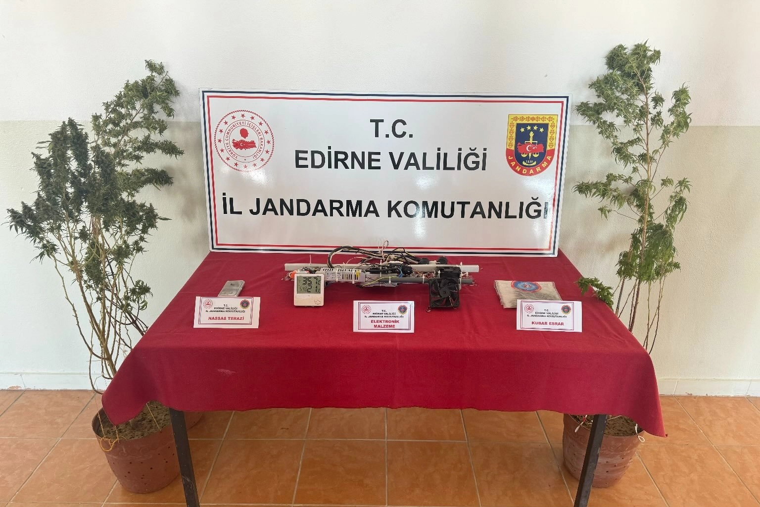 Edirne'de uyuşturucu operasyonu
