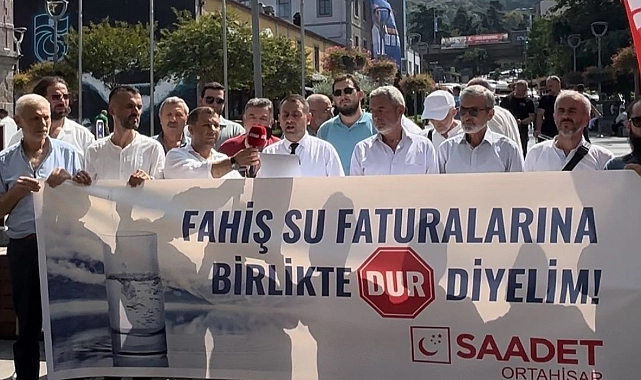 Saadet Partisi'nden Trabzon'da Su Zamlarına Karşı Sert Tepki: 