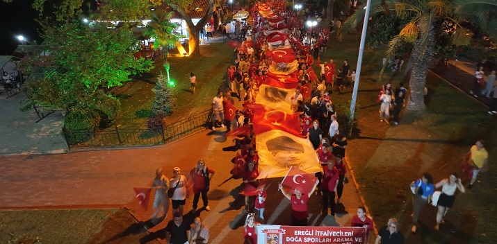 Karadeniz Ereğli’de Zafer Bayramı coşkusu