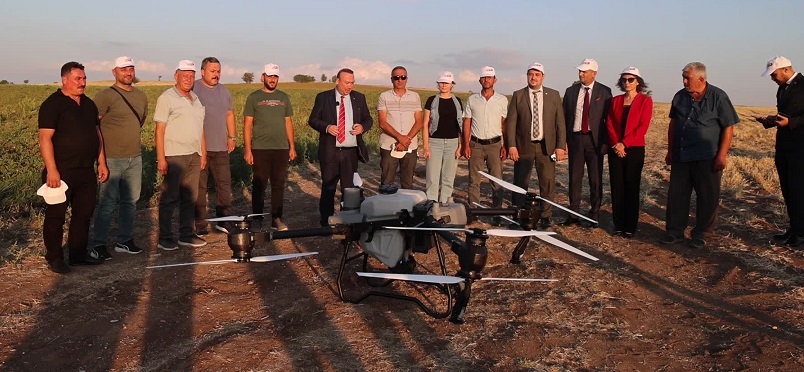 Uşak Belediyesi’nden çiftçiye destek: “Zirai Drone” projesi yaşama geçiriliyor