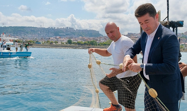 BAŞKAN KAYA'DAN AMATÖR BALIKÇILARA DESTEK 