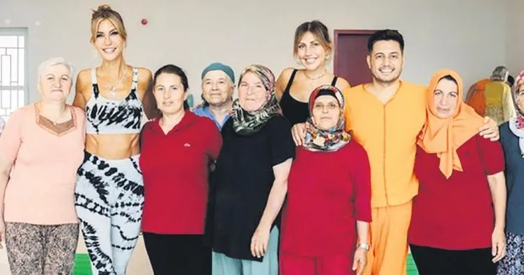 Çağla Şikel’den Karahamza Köyü'nde Özel Buluşma