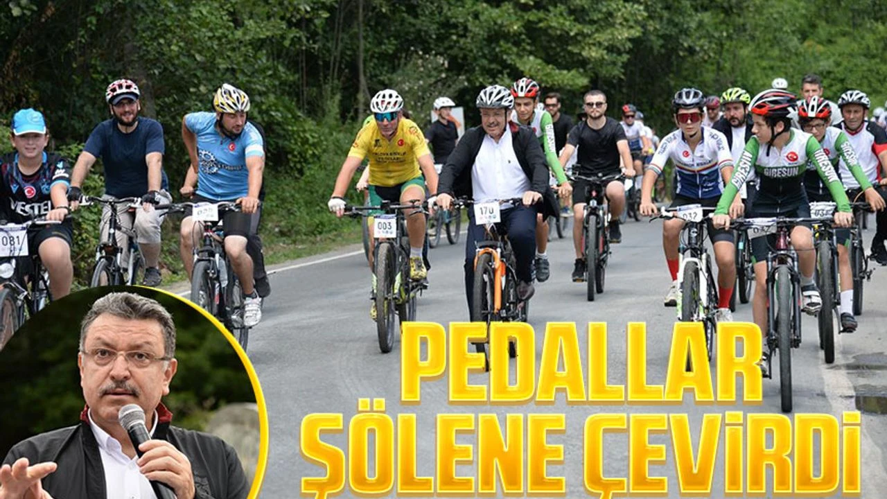 Maraton Coşkusu! Başkan Genç Pedal Çevirdi!