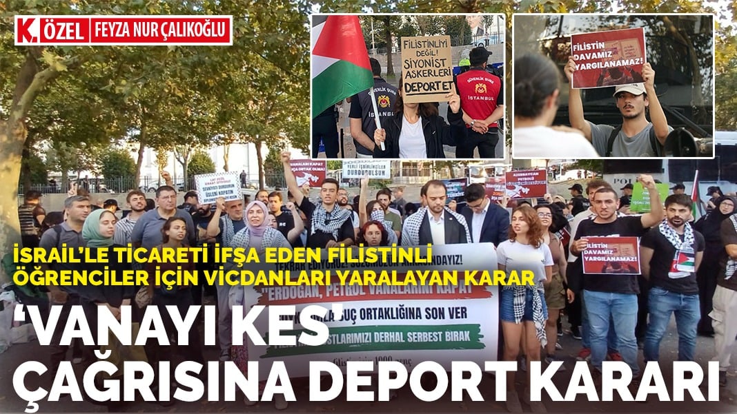 Filistinli Öğrencilerin Sınır Dışı Edilme Kararına Tepkiler: 'Vanayı Kes' Protestosunun Ardından