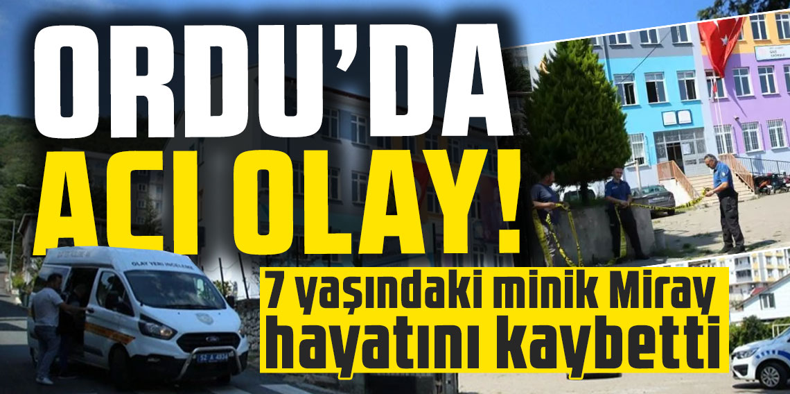 Ordu'da Feci Kaza: Öğretmenin Çarptığı 7 Yaşındaki Öğrenci Hayatını Kaybetti