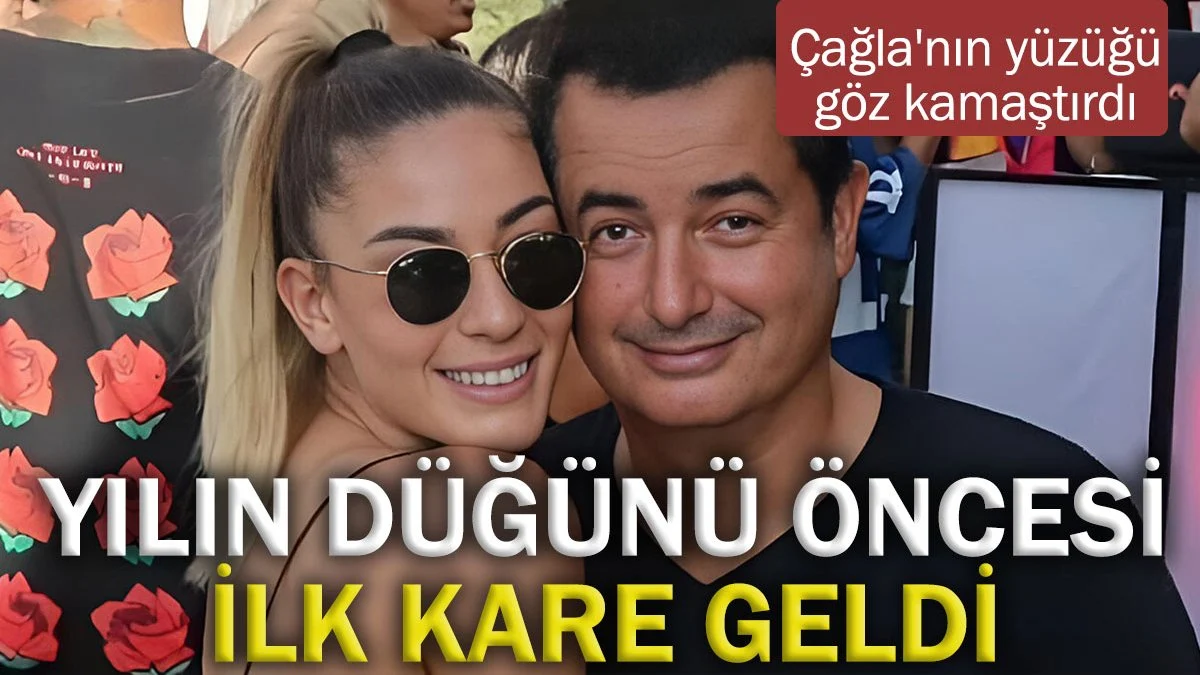 Gözler Acun Ilıcalı Ayça Çağla Altunkaya'nın düğününde! Çağla'nın yüzüğü göz kamaştırdı