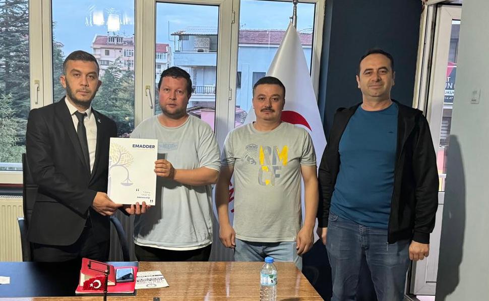 Başkan Fehmi Güray Çakır’dan EMADDER’e Teşekkür ve Destek Mesajı