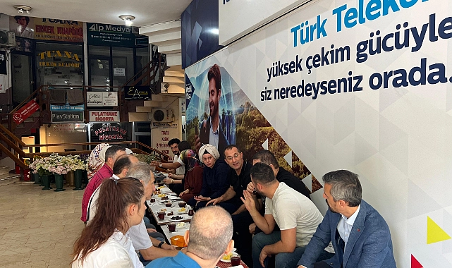 BAŞKAN EKİM İŞHANI ESNAFIYLA BULUŞTU