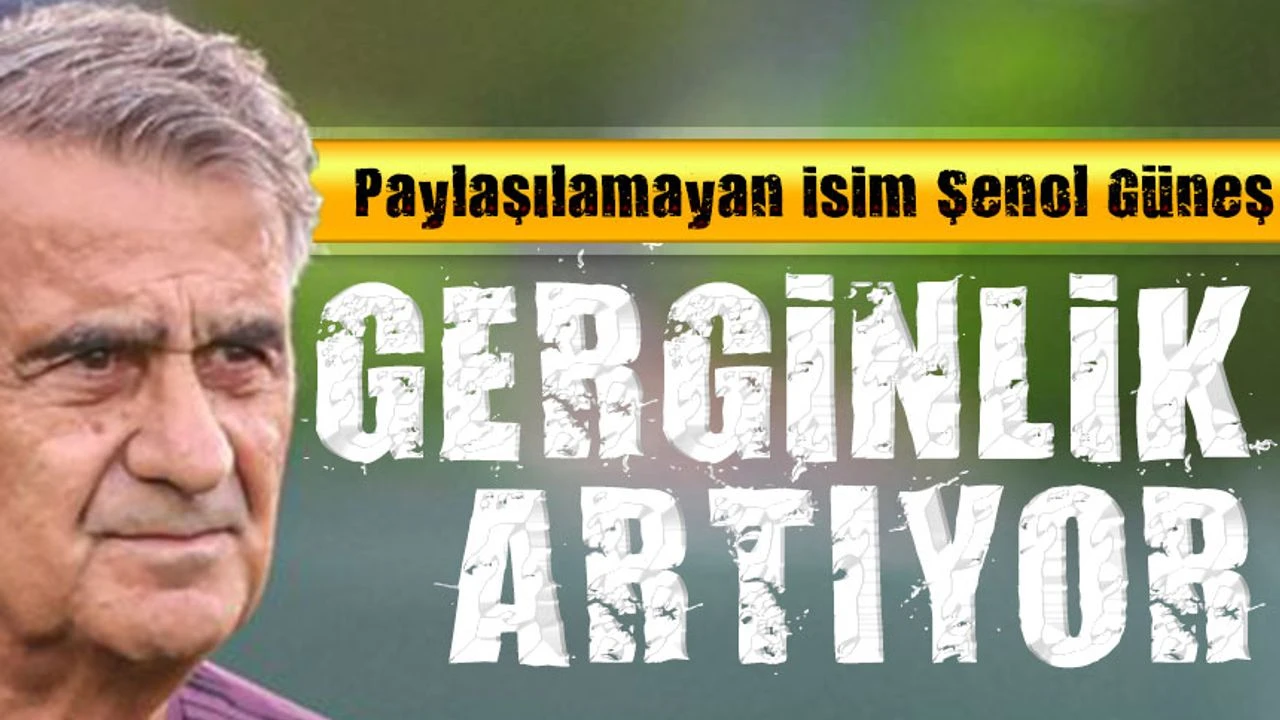  Beşiktaş Ve Trabzonspor Arasında Şenol Güneş Kavgası