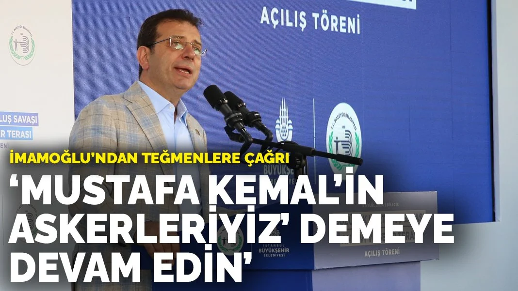 İmamoğlu'ndan Teğmenlere Çağrı: 
