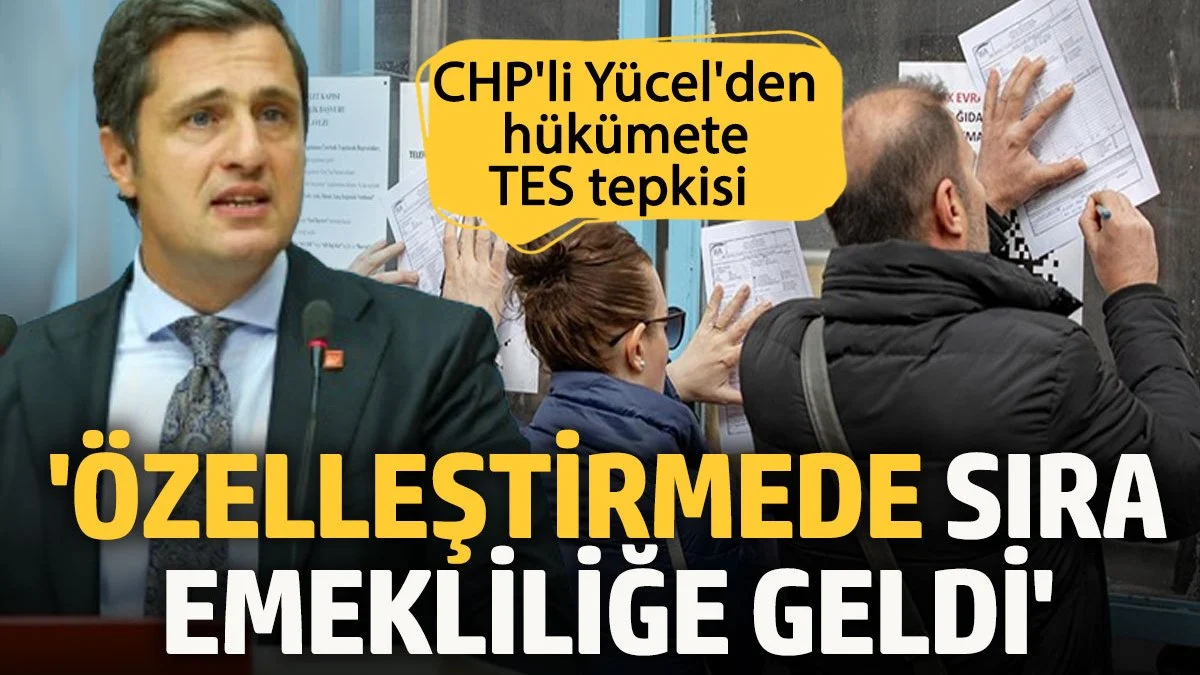 Deniz Yücel’den Emeklilik Sistemine Sert Eleştiri: 