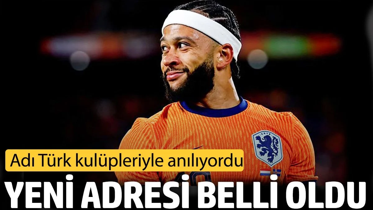 Depay’ın yeni adresi belli oldu  Adı Türk kulüpleriyle anılıyordu