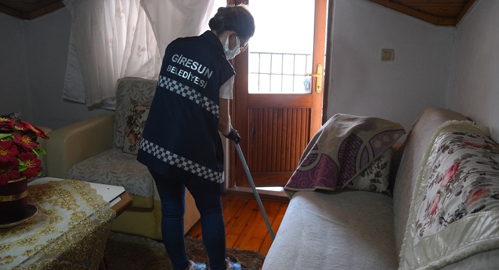 Giresun Belediyesi'nden yaşlı ve engelli vatandaşlara destek