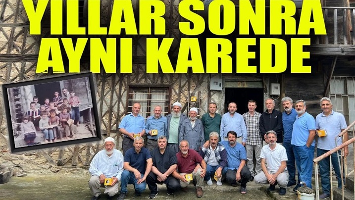 Çaykaralı Hafız Mehmet Bayraktar Talebeleri ile Buluştu