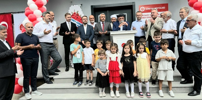 Güneysu Ortaköy'de 4-6 Yaş Kur'an Kursu Dualarla Öğrenime Açıldı