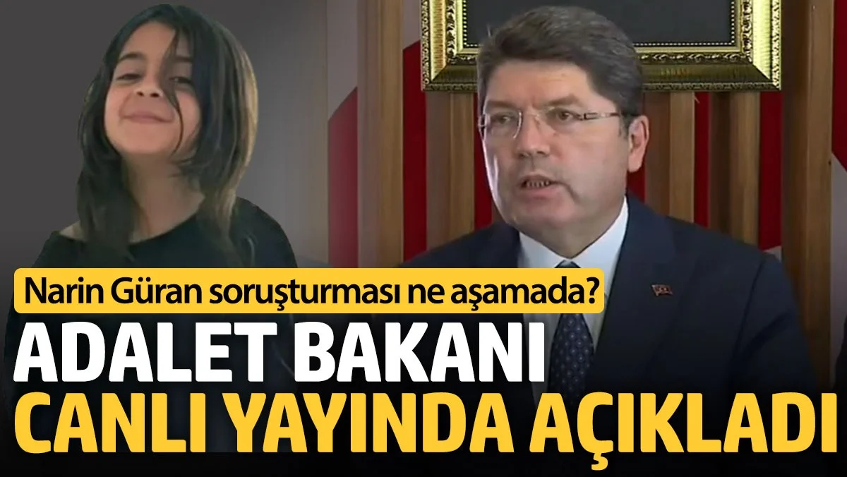 Narin Güran cinayeti ne aşamada? Yılmaz Tunç'tan son dakika açıklaması