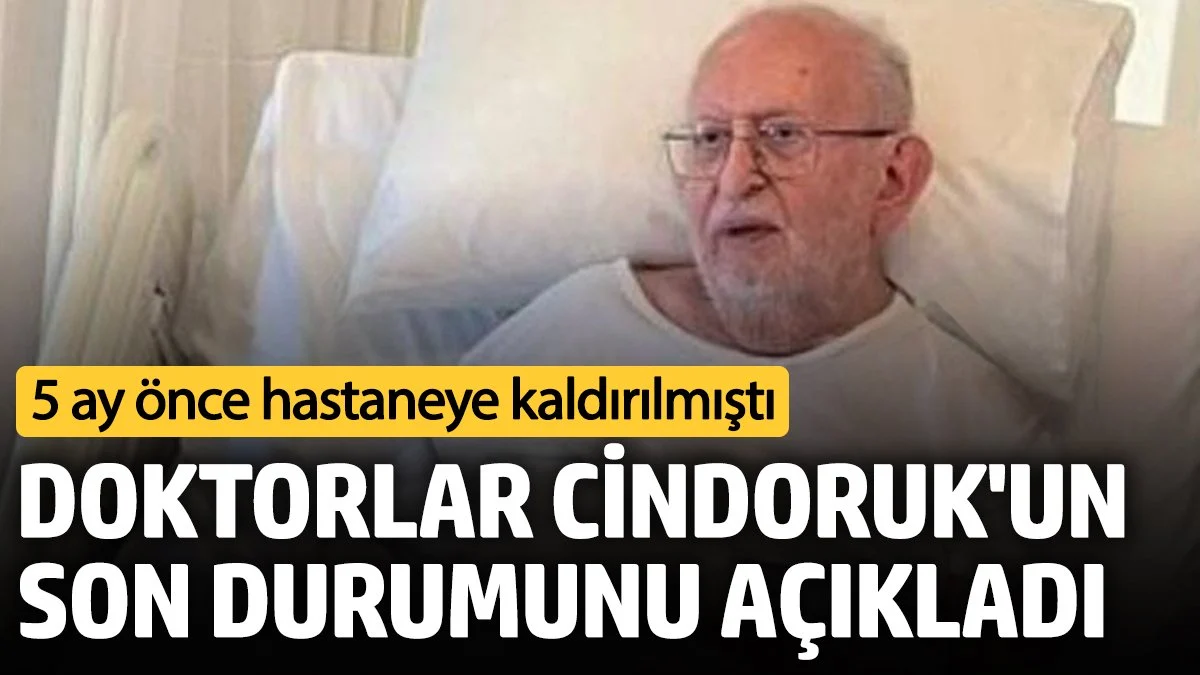 Doktorlar Hüsamettin Cindoruk’un son durumunu açıkladı