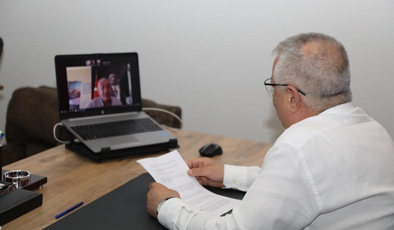 Fındıklı ve Edremit’in Kardeşliği Güçleniyor: Zoom Toplantısında Bir Araya Geldiler