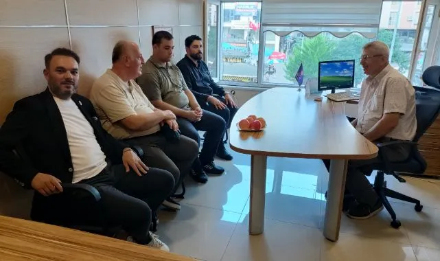 Pazarspor Başkanı Uğur Aslan'dan Basın Bürolarına  Ziyaret!