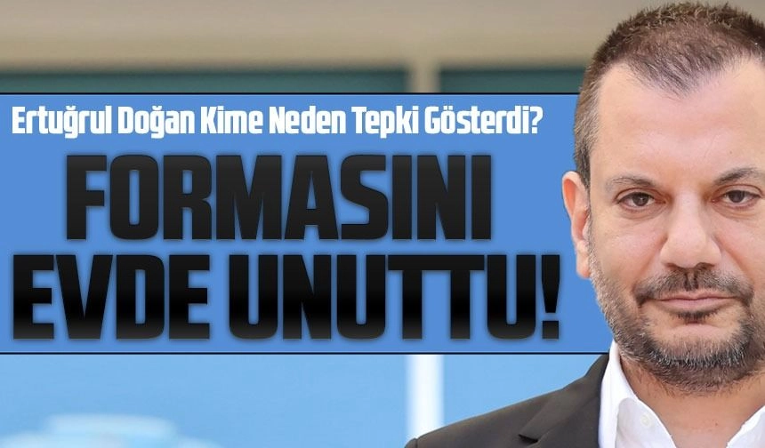 Trabzonspor Başkanı Ertuğrul Doğan ‘dan Ali Şansalan'a Sert Eleştiri