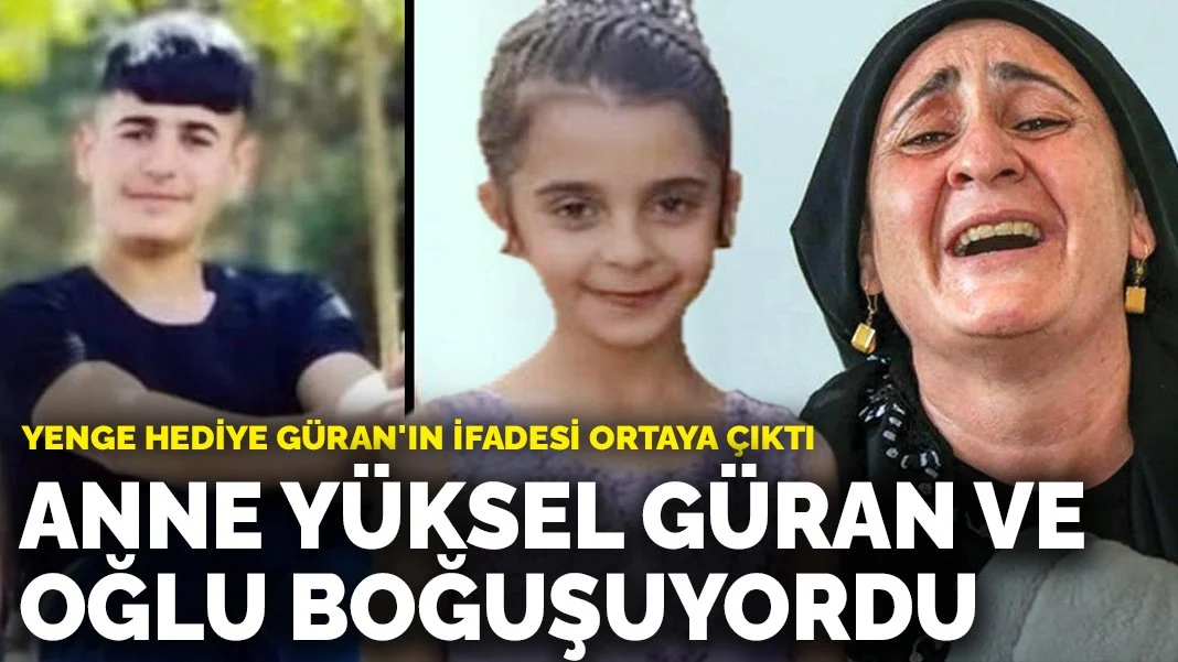 Yenge Hediye Güran, Anne Yüksel Güran ve Oğlu Enes Arasında Boğuşma Yaşandığını Söyledi