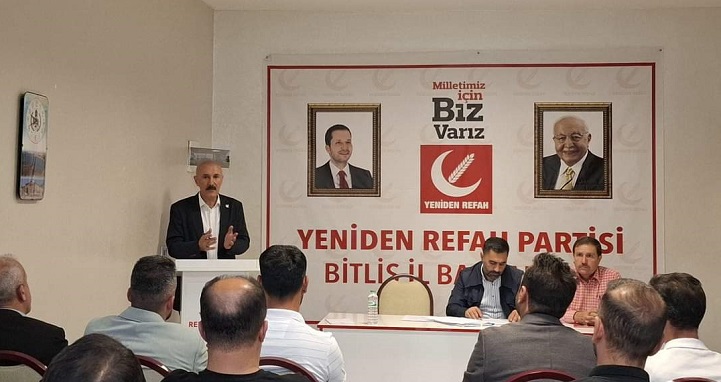 Yeniden Refah Partisi Bitlis İl Başkanı Aslan Süphanoğlu, Partinin Hedeflerini Masaya Yatırdı