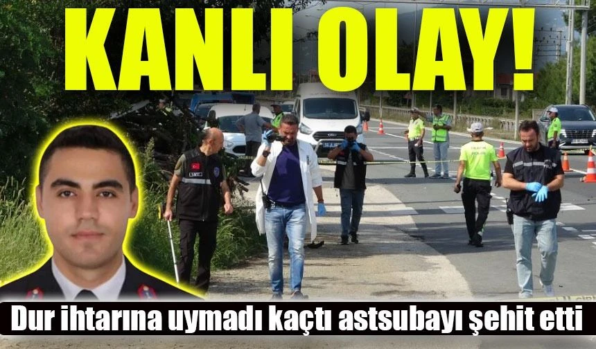 Ordu'da Dur İhtarına Uymayan Motosikletli Jandarmayı Şehit Etti: Acı Haber Sakarya'ya Ulaştı