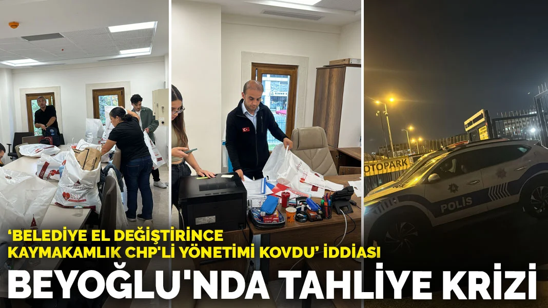 Beyoğlu'nda Tahliye Krizi: CHP'li Belediye ile Kaymakamlık Karşı Karşıya