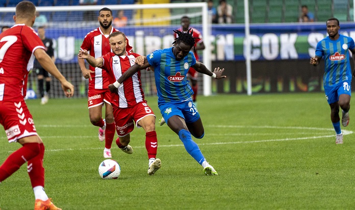 Çaykur Rizespor Evinde mağlup 0-1