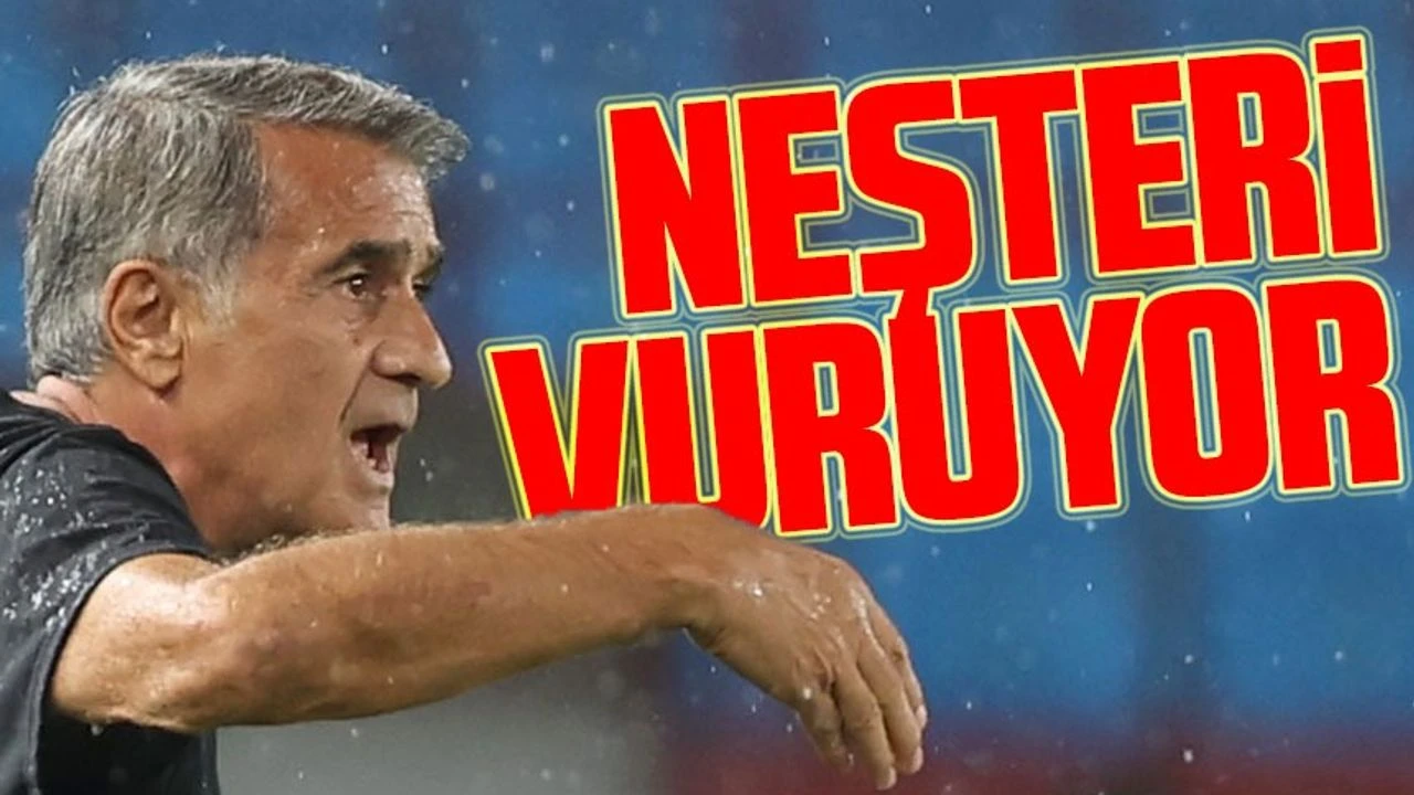 Trabzonspor’da Şenol Güneş, Neşteri Vuruyor!