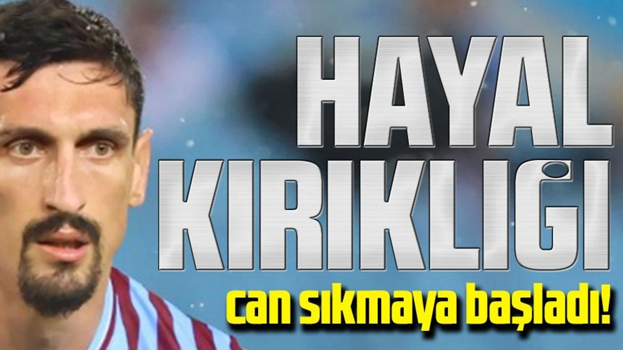 Trabzonspor’un Karadağlı Stoperi Savic, Can Sıkmaya Başladı!