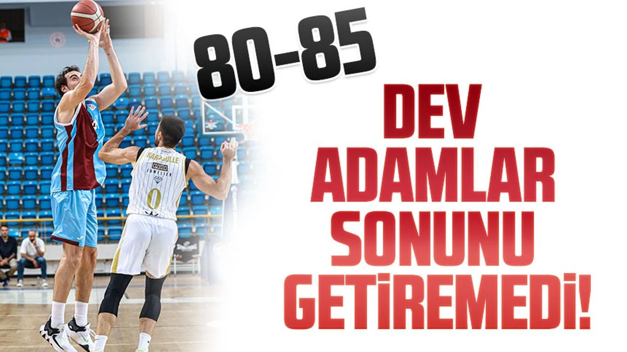 Dev adamlar sonunu getiremedi!