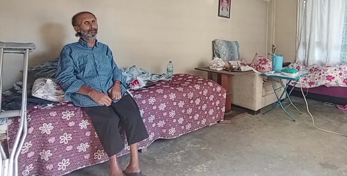 90 yaşındaki hasta annesiyle yaşayan engelli vatandaş: 